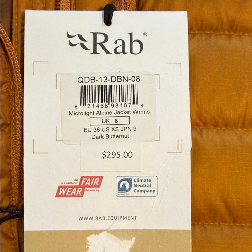 Ran Microlight Alpine Down Jacket XS - Picture 5 of 7